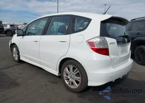2009 Honda Fit Sport from USA, damaged, VIN JHMGE88449S034884